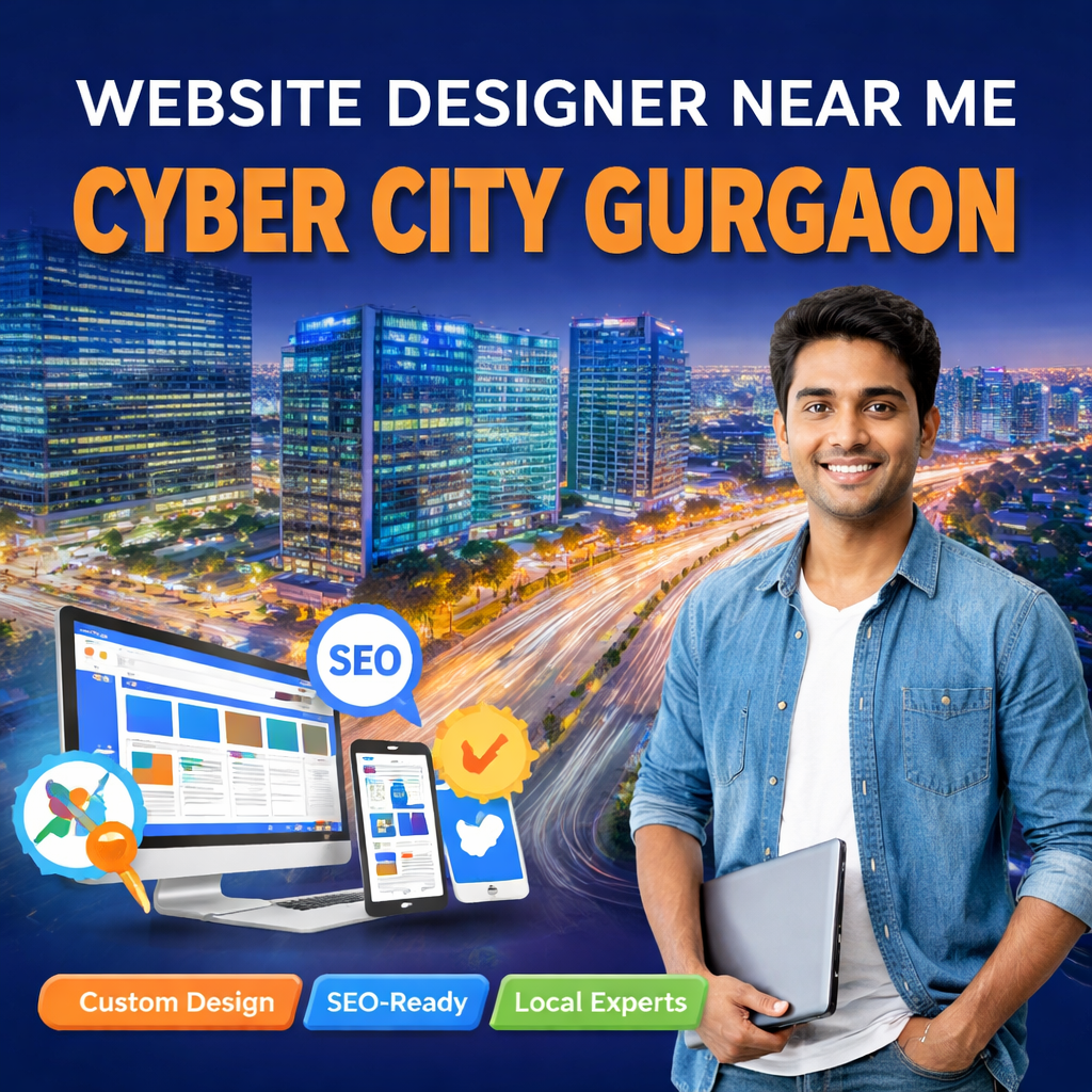 website designer near me Cyber City Gurgaon