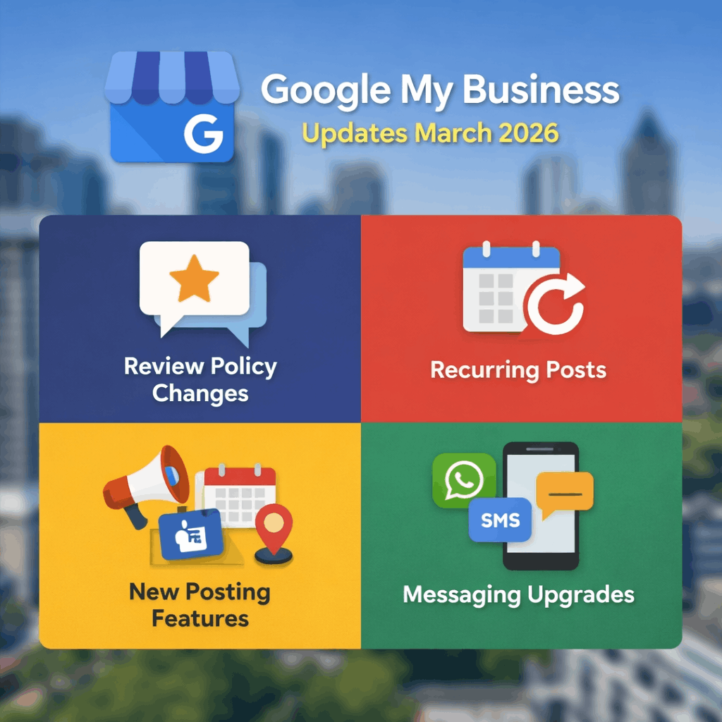 Google My Business updates in March 2026